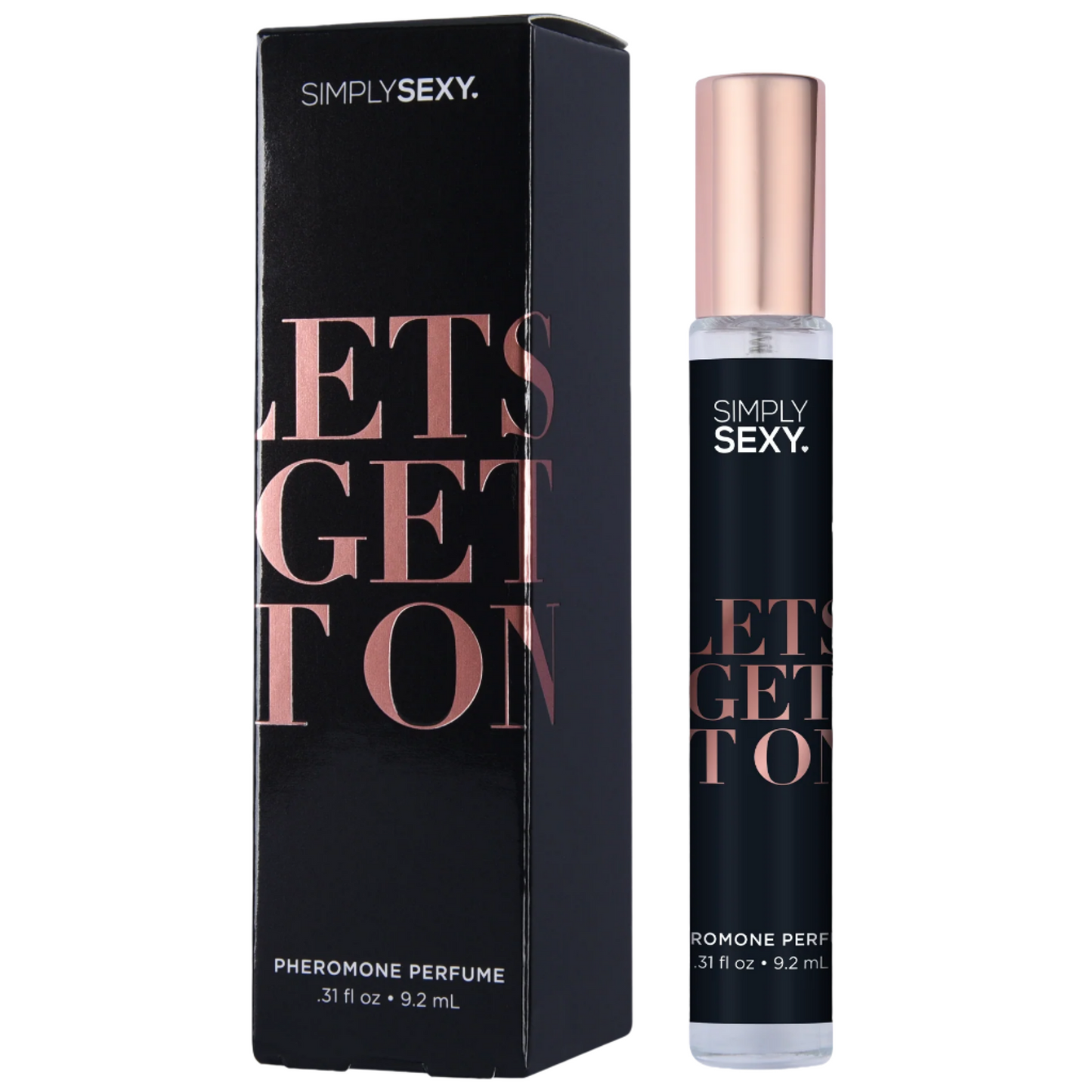 SIMPLY SEXY PHEROMONE PERFUME SPRAY - LET'S GET IT ON - 0.31 floz | 9.2mL
