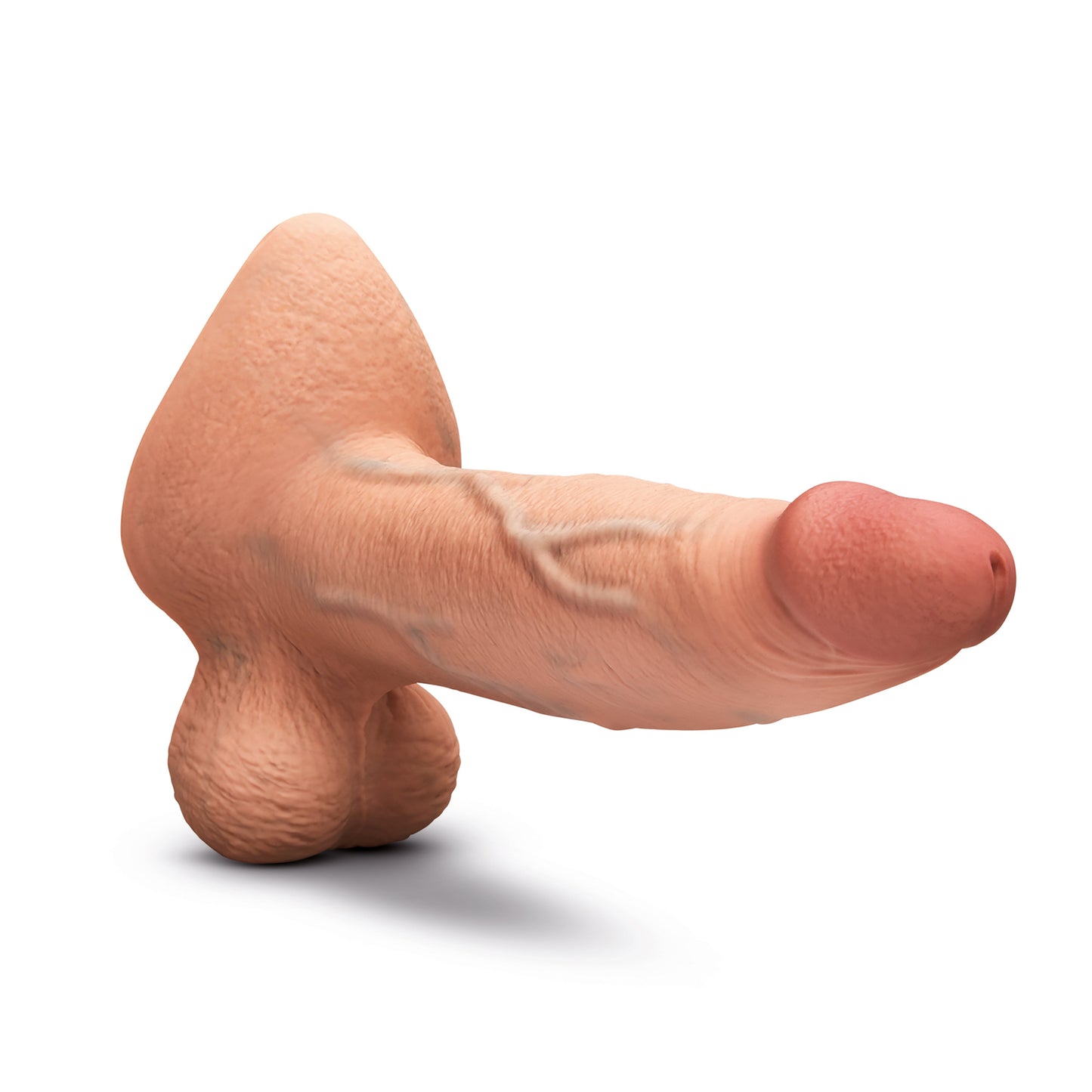 Slipskin Realistic Silicone Dildo | 9" Girthy | Mocha