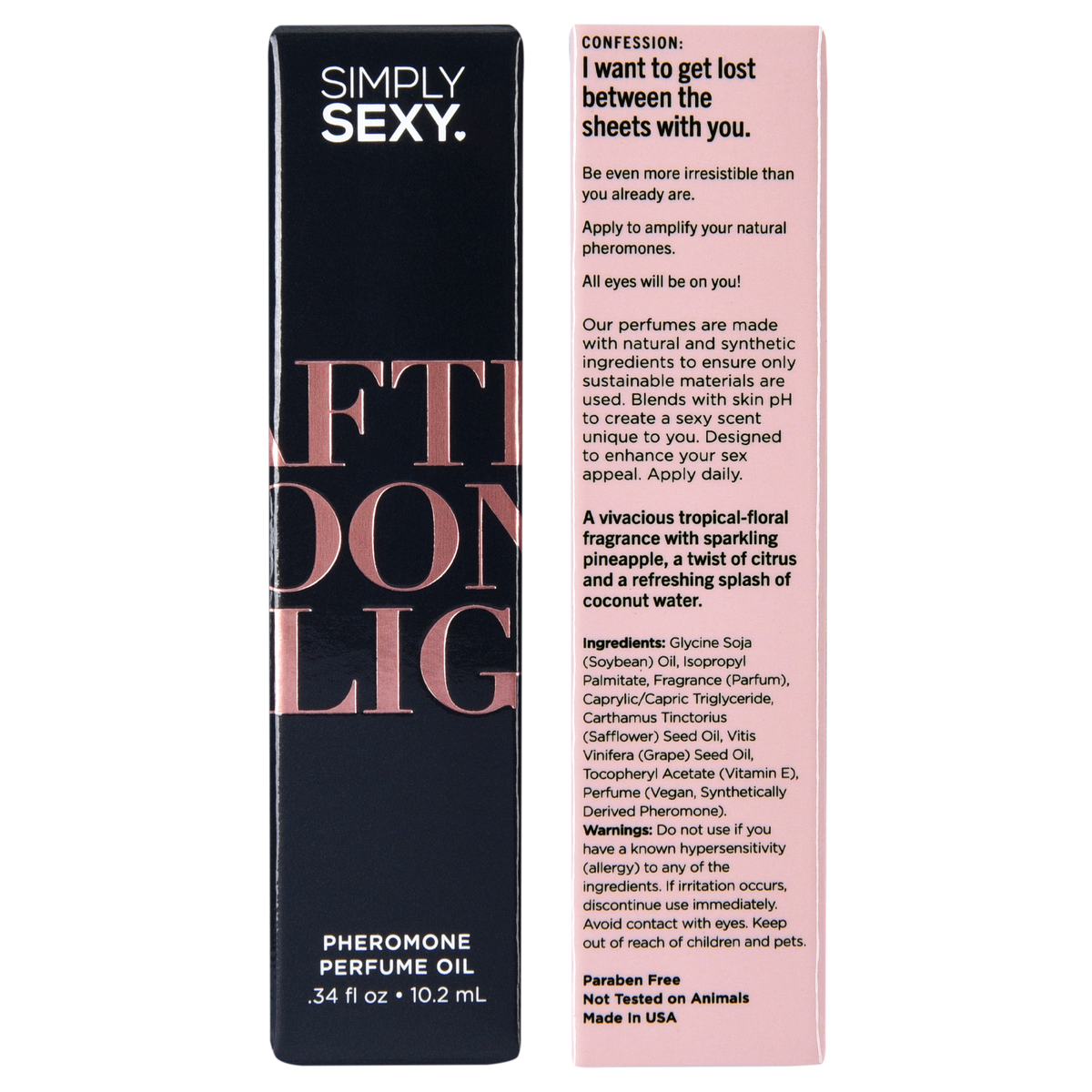 SIMPLY SEXY PHEROMONE PERFUME OIL ROLL-ON - AFTERNOON DELIGHT - 0.34 floz | 10.2mL