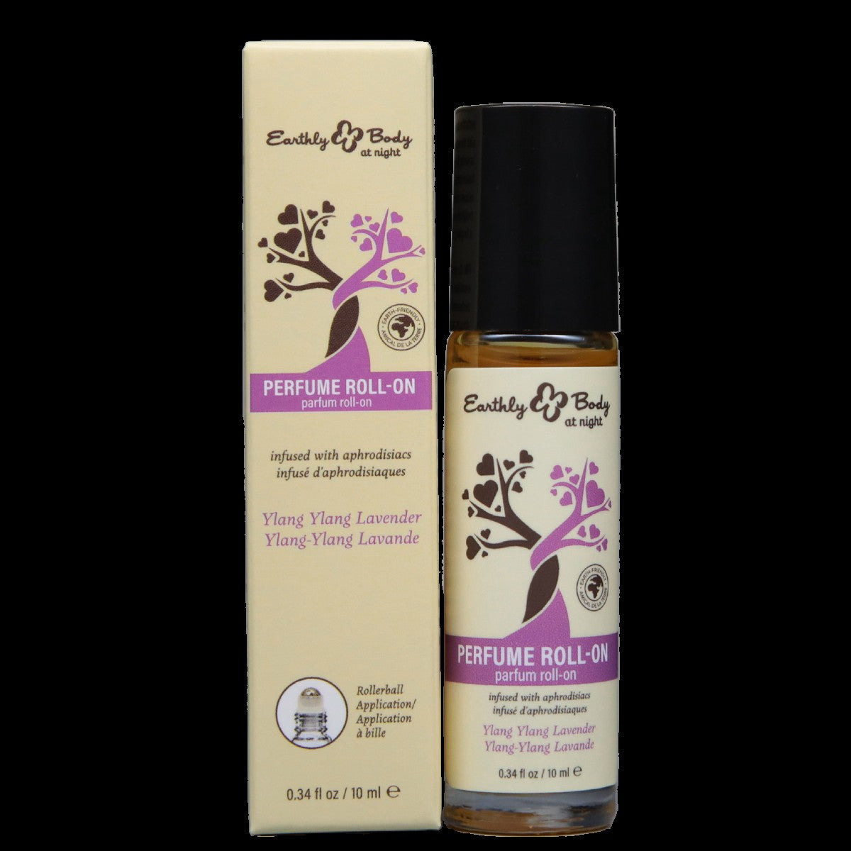 At Night Roll-on Perfume Aphrodisiac Ylang Ylang Lavender | 0.34oz | 10ml