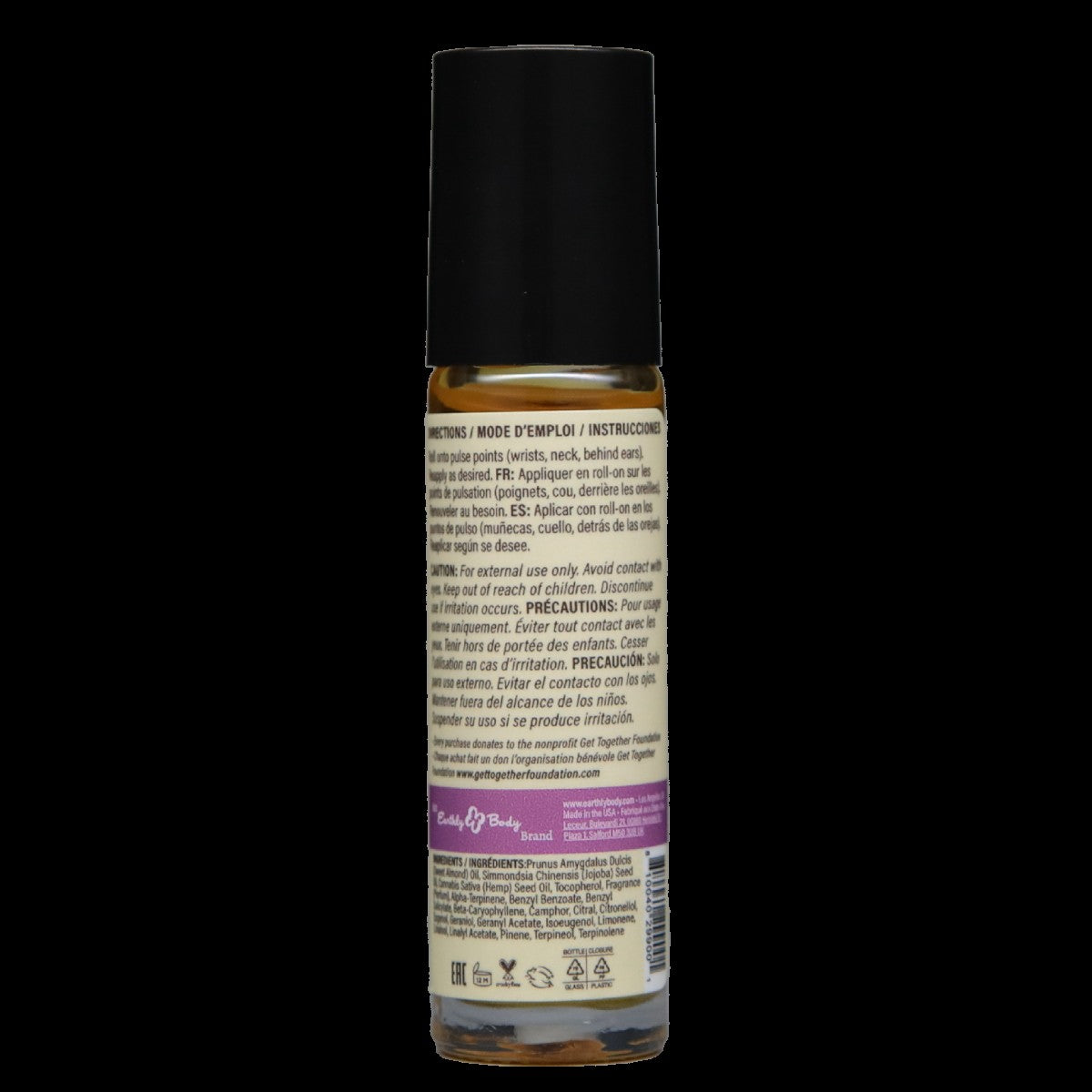 At Night Roll-on Perfume Aphrodisiac Ylang Ylang Lavender | 0.34oz | 10ml