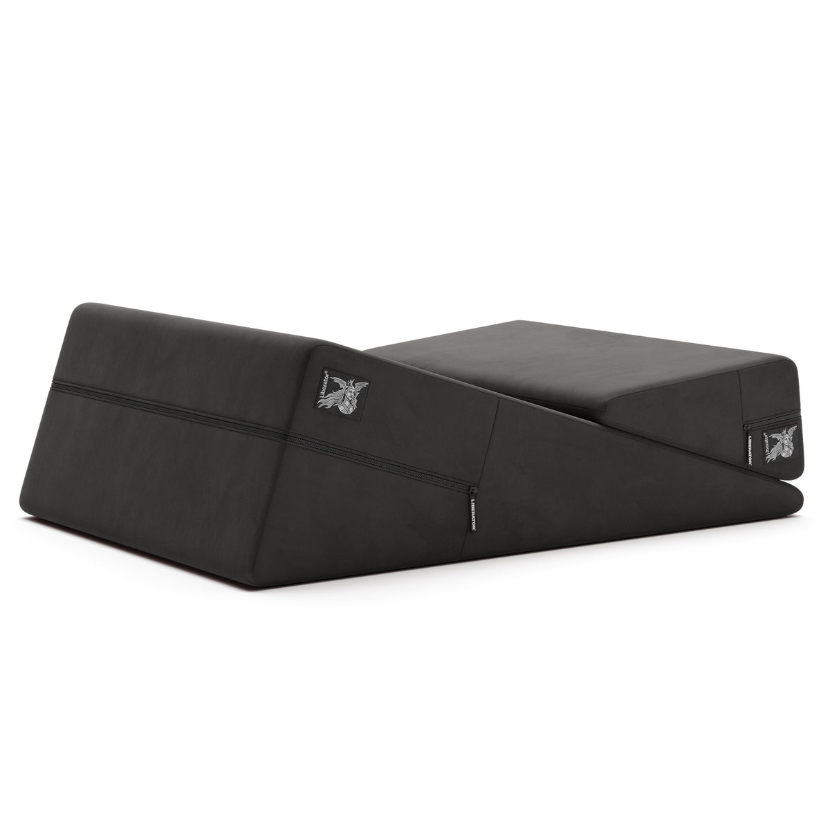 Wedge & Ramp Sex Combo | Décor Velvet | Black