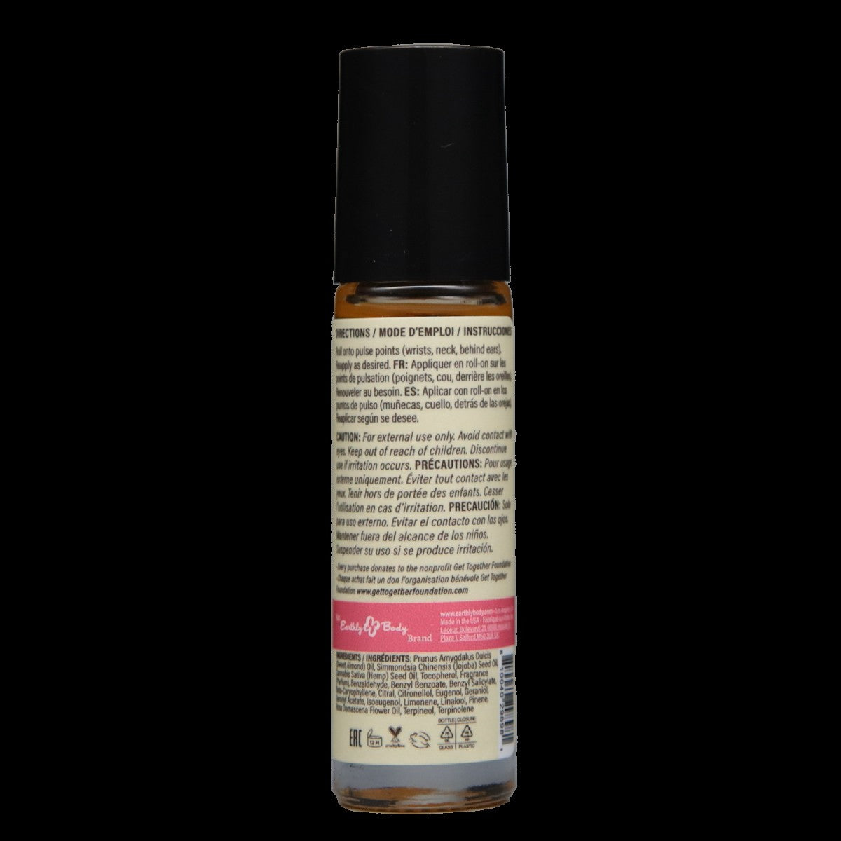 At Night Roll-on Perfume Aphrodisiac Wild Pink Rose | 0.34oz | 10ml